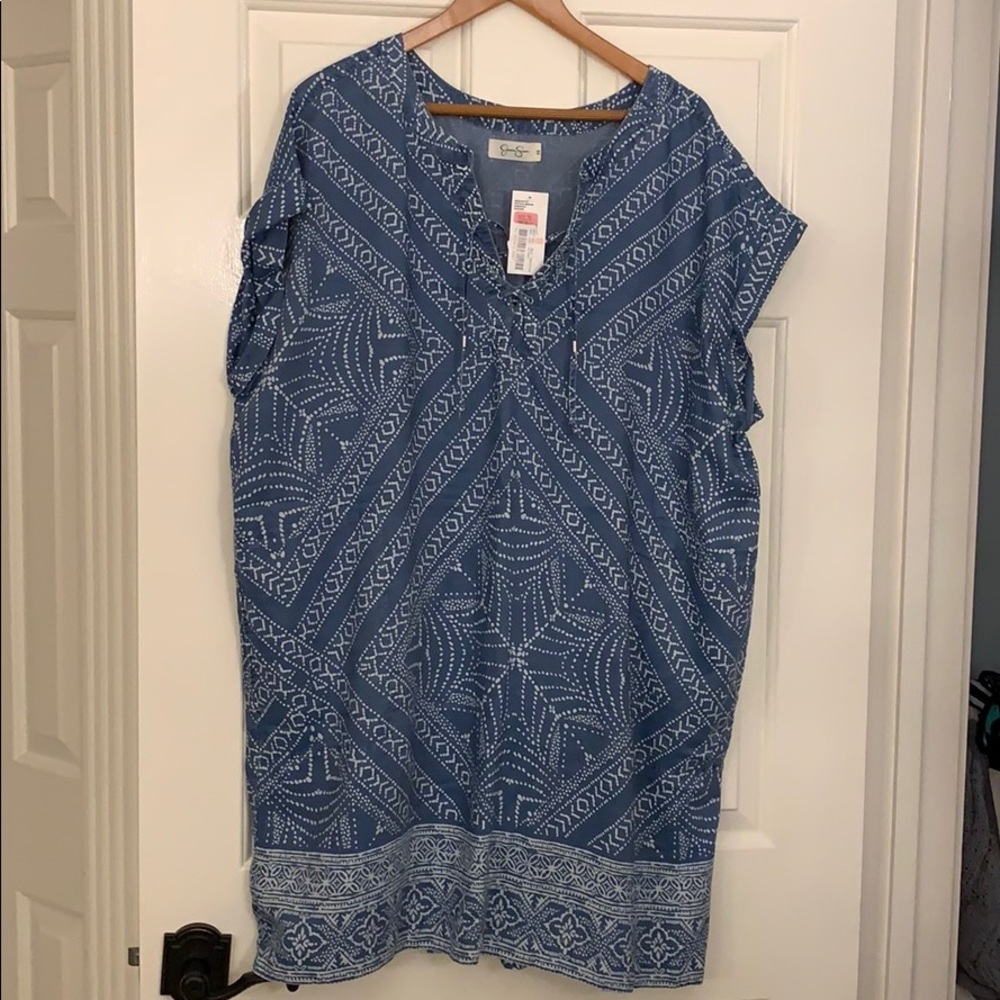 Jessica Simpson Tartuga Medium Samantha Dress 2X